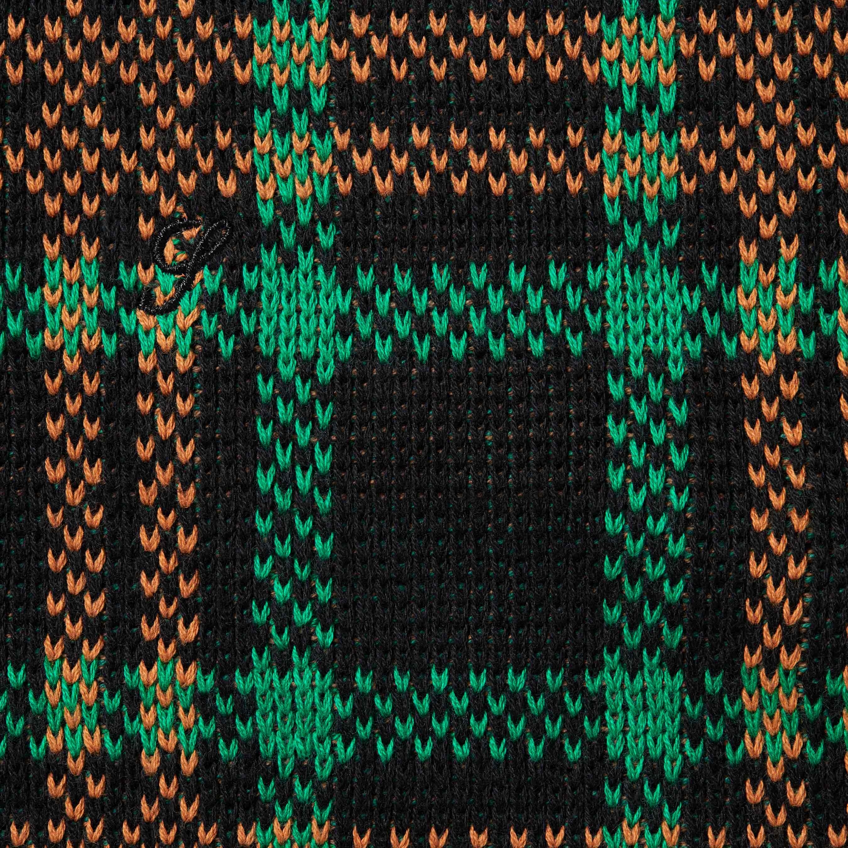 Plaid Knit S/S Polo view 4